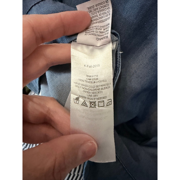 Armani Exchange Blue Short Sleeve Tee L - Picture 5 of 5